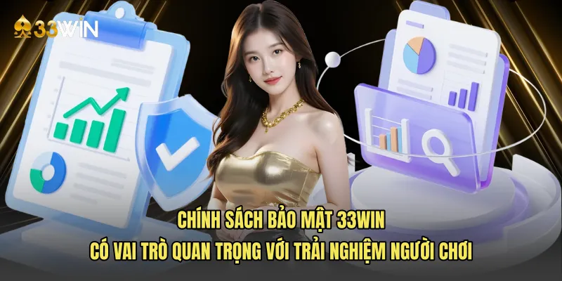Chính sách bảo mật 33win có vai trò quan trọng với trải nghiệm người chơi
