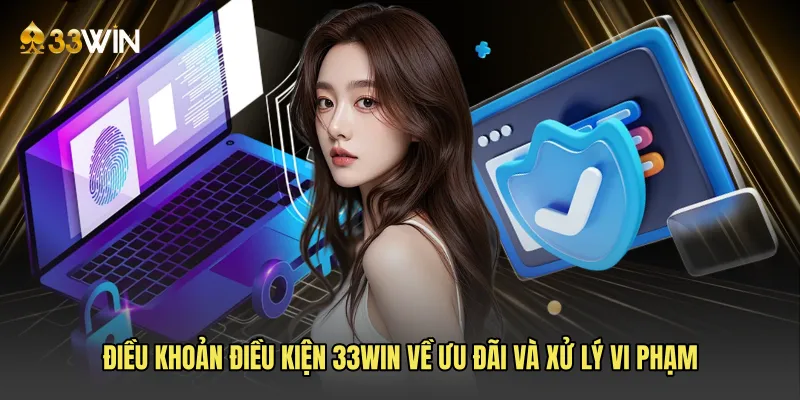 Điều khoản điều kiện 33win về ưu đãi và xử lý vi phạm